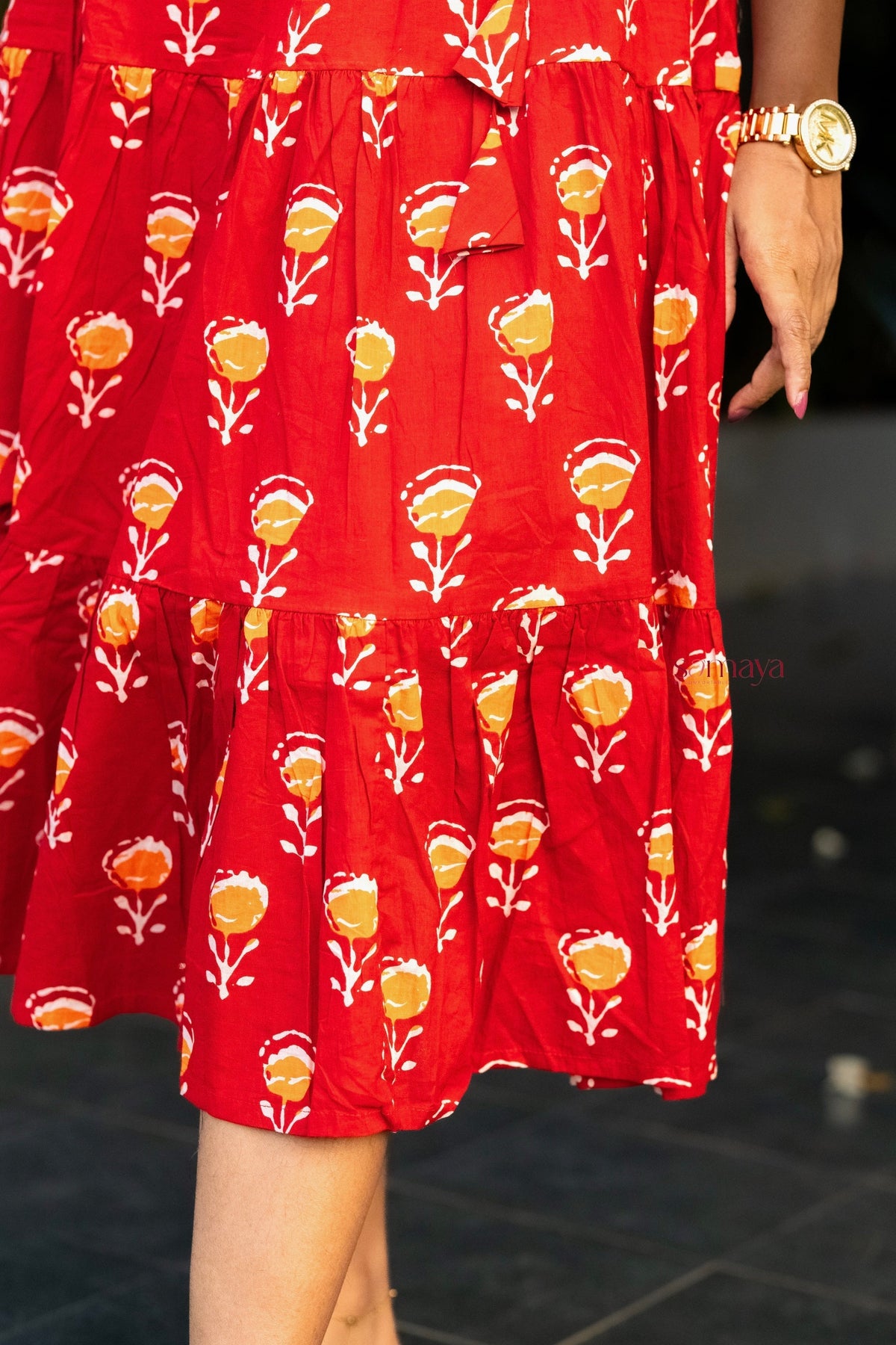 Meera Casual Dress With Lining
