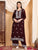 Shiza Chikankari Premium Modal Co-ord Set (Brown)