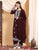 Shiza Chikankari Premium Modal Co-ord Set (Brown)