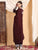 Shiza Chikankari Premium Modal Co-ord Set (Brown)