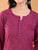 Ananya Chikankari Kurta Pant Cotton Co-ord Set (Wine)