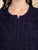 Faiza Chikankari Rayon Co-ord Set (Navy)