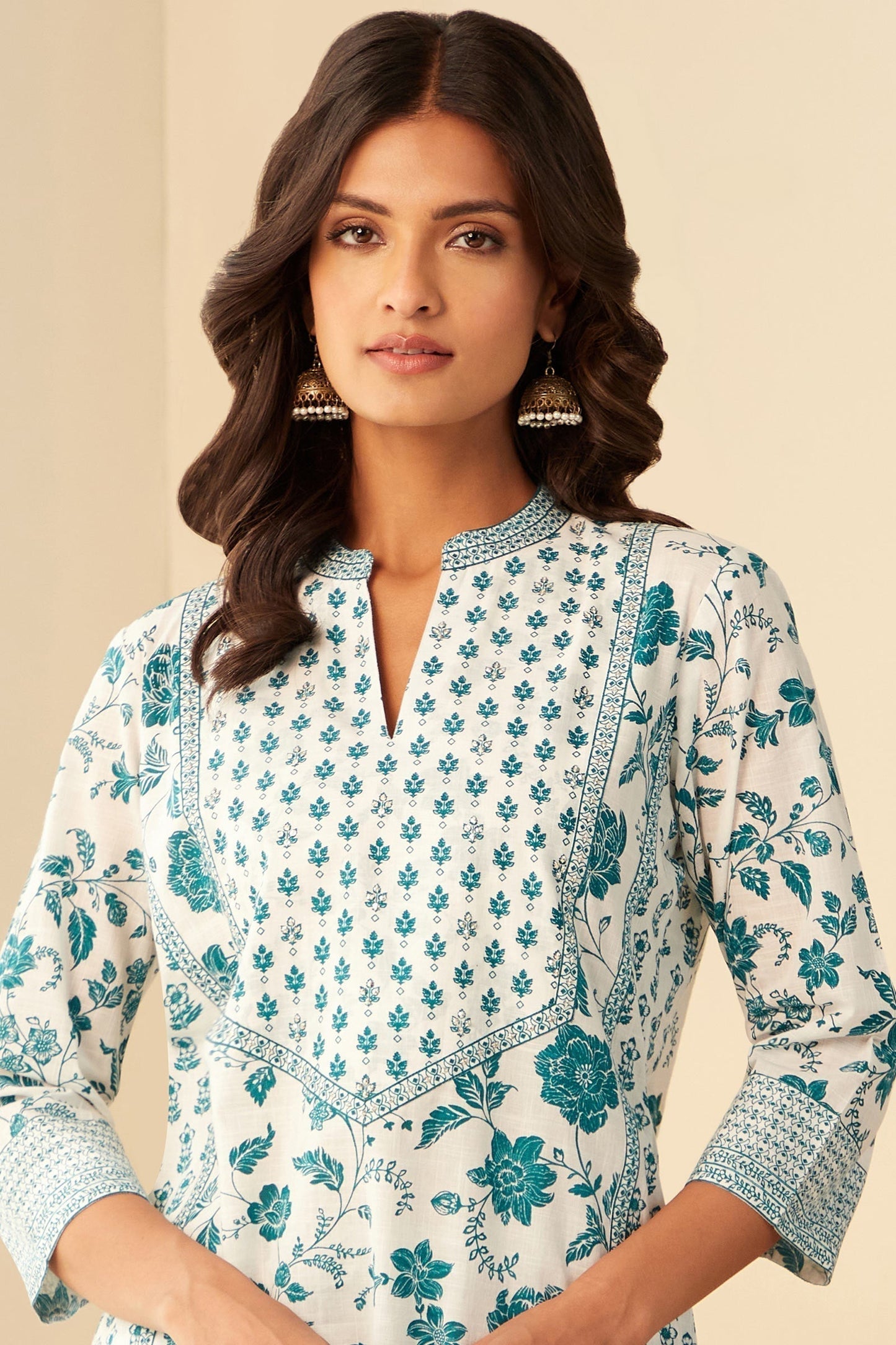 Rosheen Zenia Sanganeri Kurta