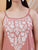 Raha Chikankari Strappy Rayon Co-ord Set (Nude Coral)