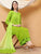 Meher Chikankari Ombre Rayon Co-ord Set (Green)