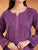 Maryam Chikankari Rayon Co-ord Set (Mauve)