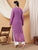 Dua Premium Viscose 3D Chikankari Straight Kurta (Mauve)