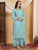 Farha Chikankari Premium Modal Co-ord Set (Pastel Green)