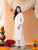 Priya Chikankari Kurta Palazzo Cotton Co-ord Set (White)