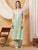 Raha Chikankari Strappy Rayon Co-ord Set (Pastel Green)