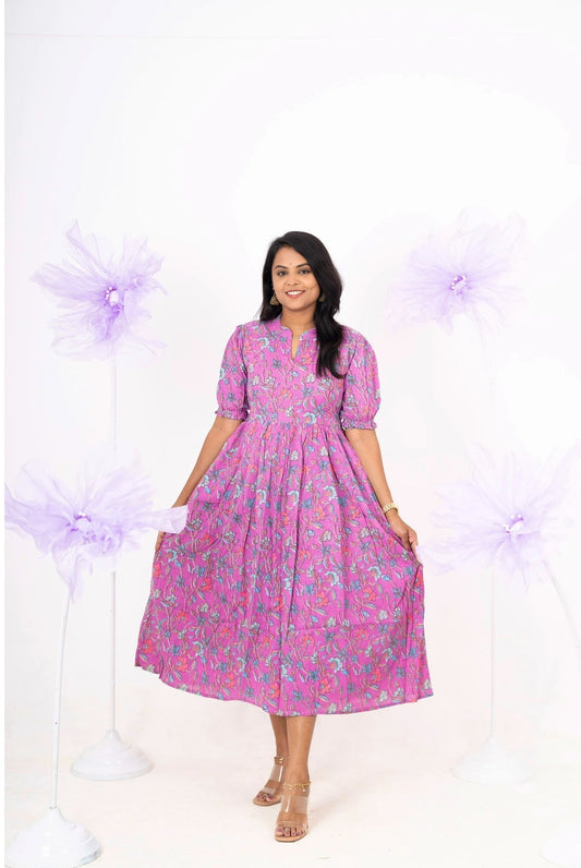 Laya   Casual dress With Lining Non-Maternity & Feeding-Friendly Dress