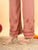 Faiza Chikankari Rayon Co-ord Set (Nude Coral)