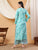 Anika Chikankari Mulmul Co-ord Set (Green)