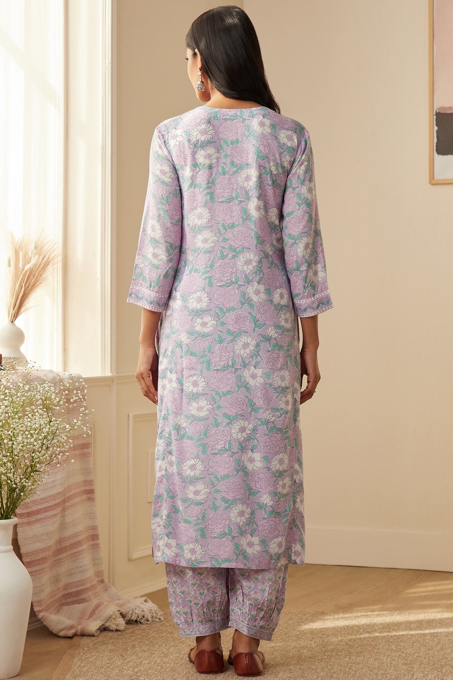 Rosheen Nida Sanganeri Kurta