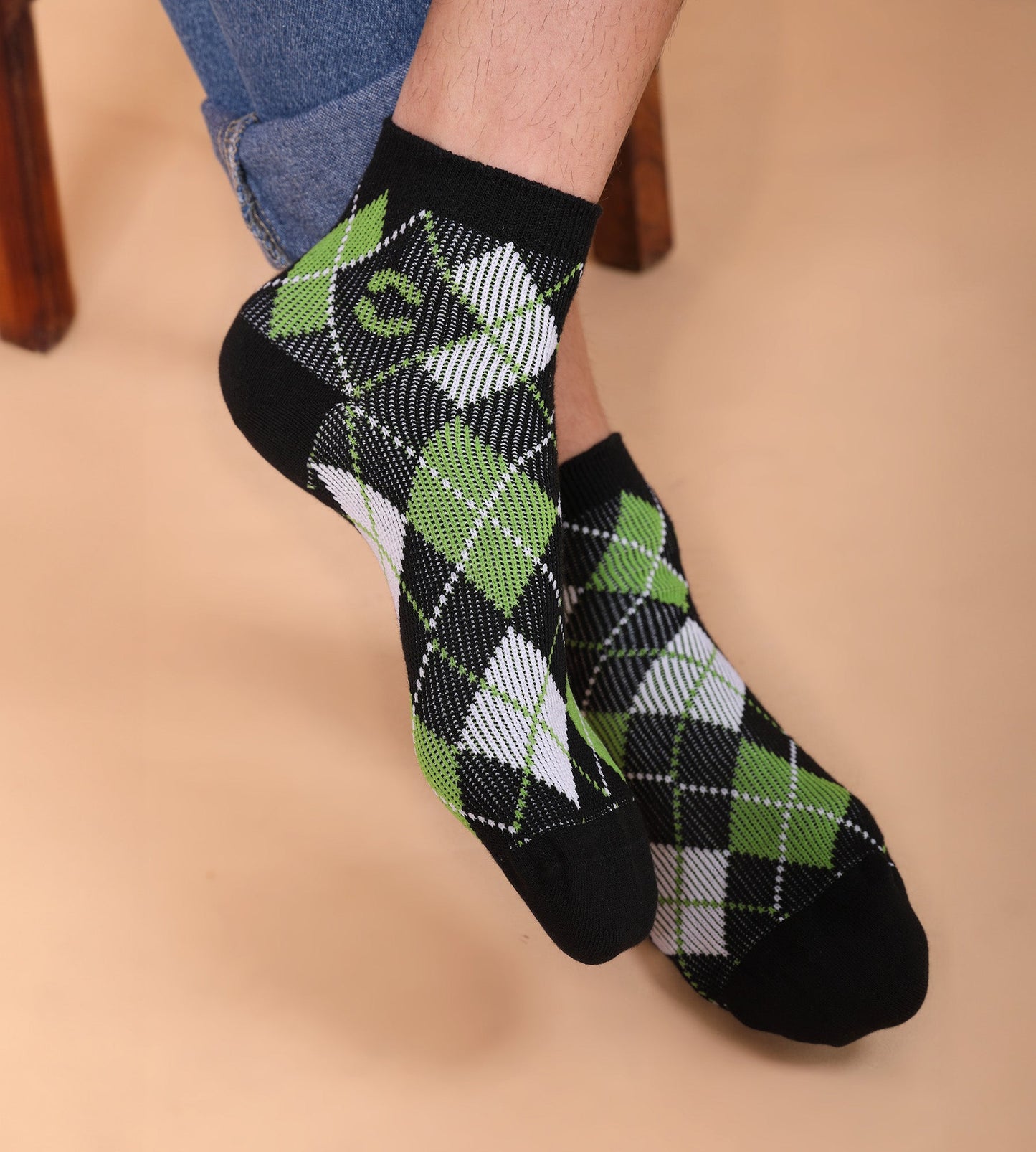 UltraComfort Colorblock Ankle Socks Free