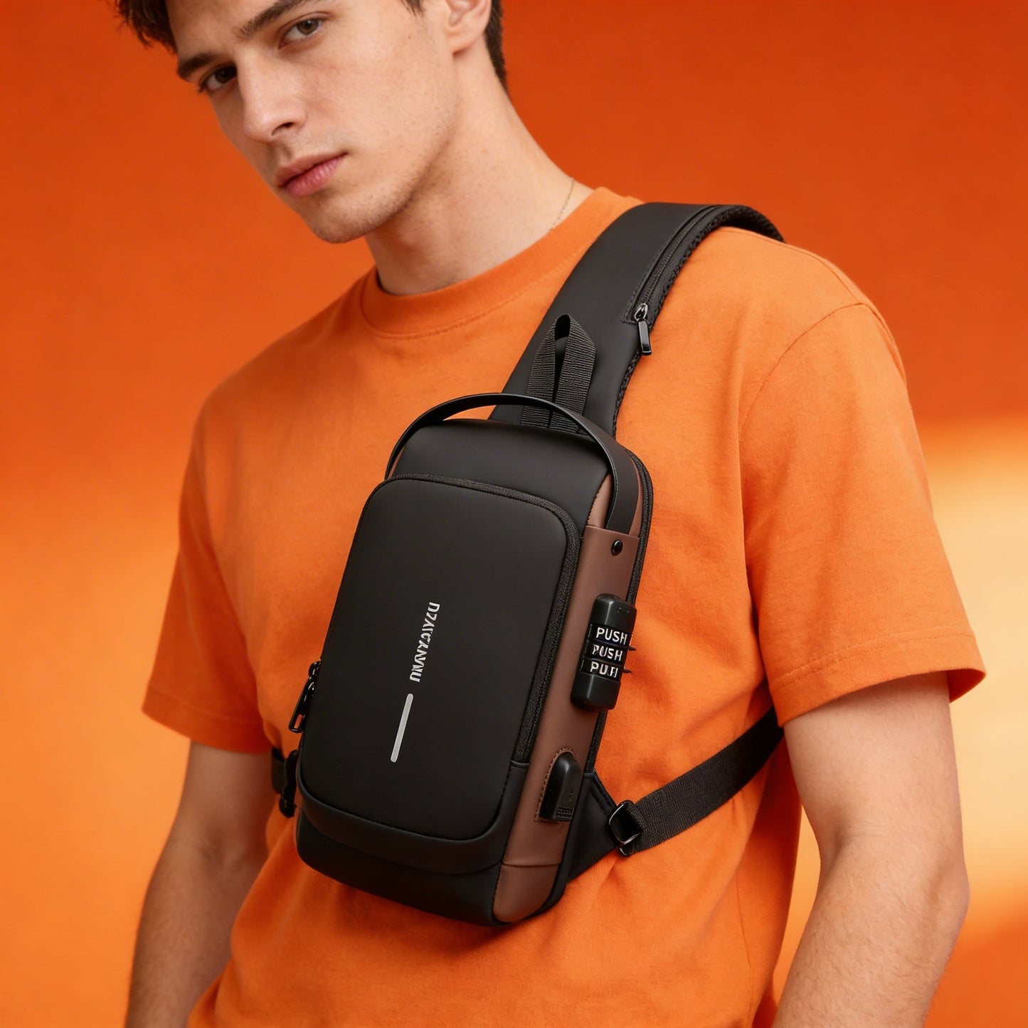 Anti-Theft Cross Body Bag With USB Charging (Cable Included)