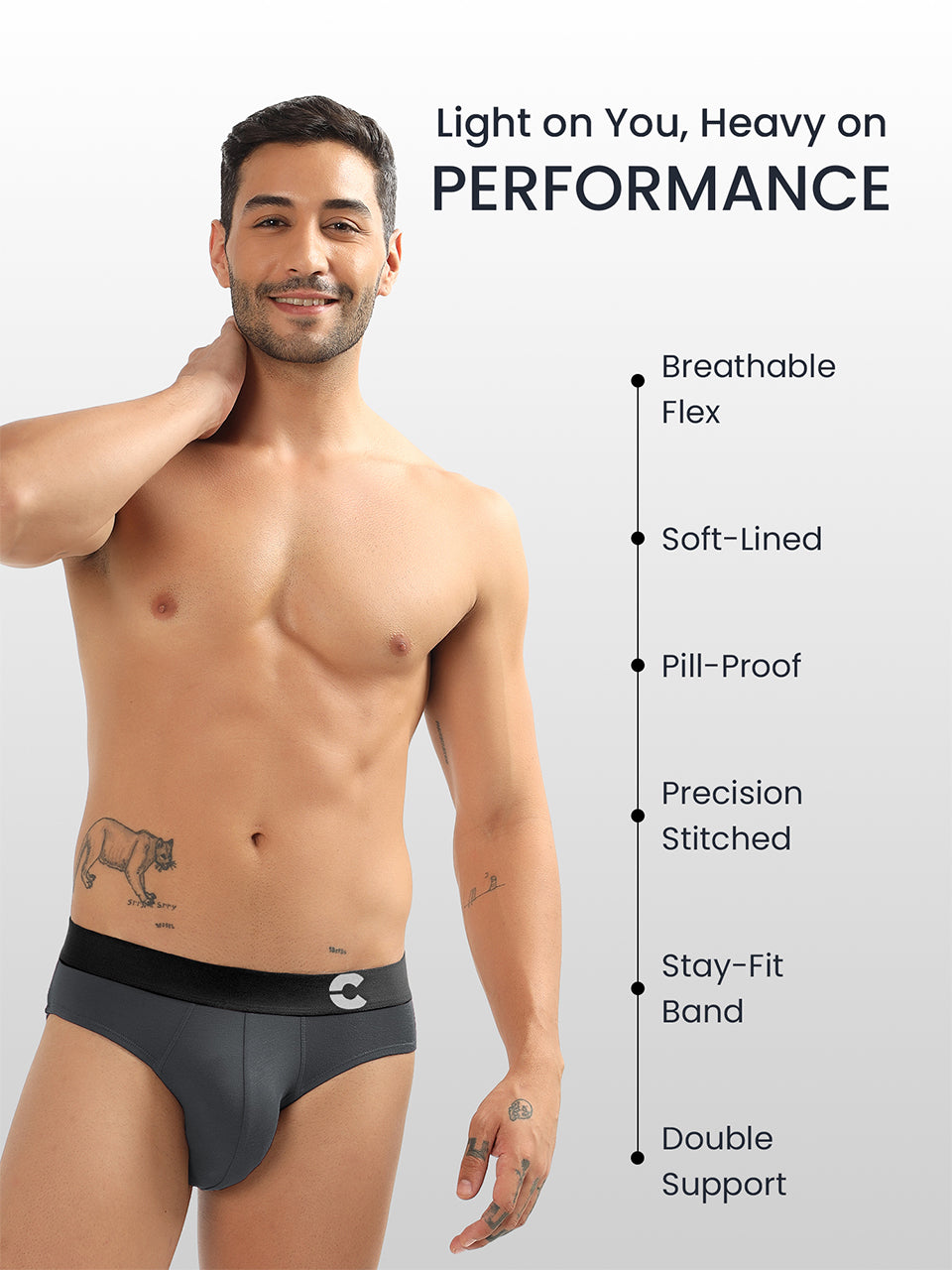 Men's Anti-Bacterial Micro Modal Brief (Pack of 2)