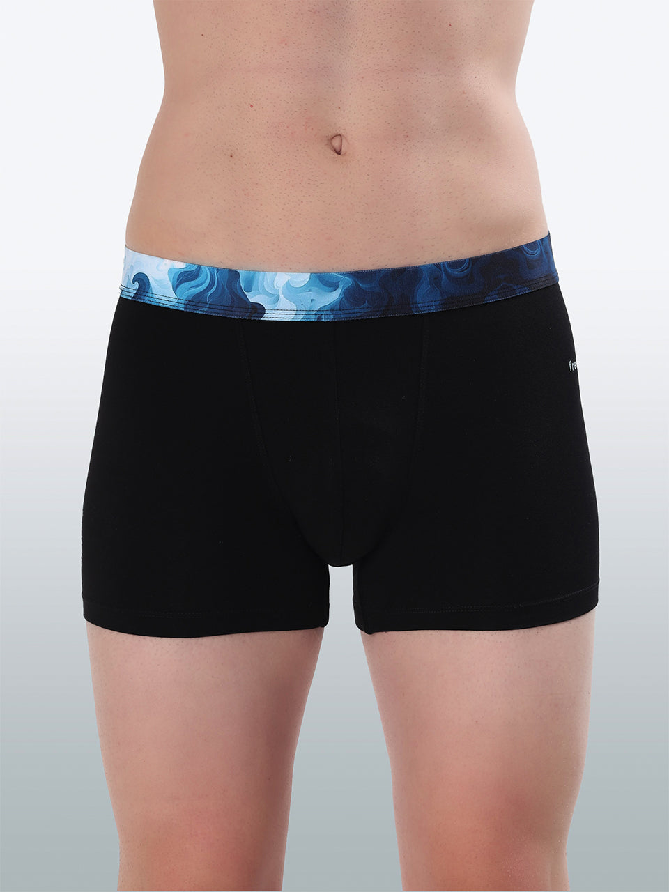 Men's Cotton Abstract Waistband Trunk – Pack of 2