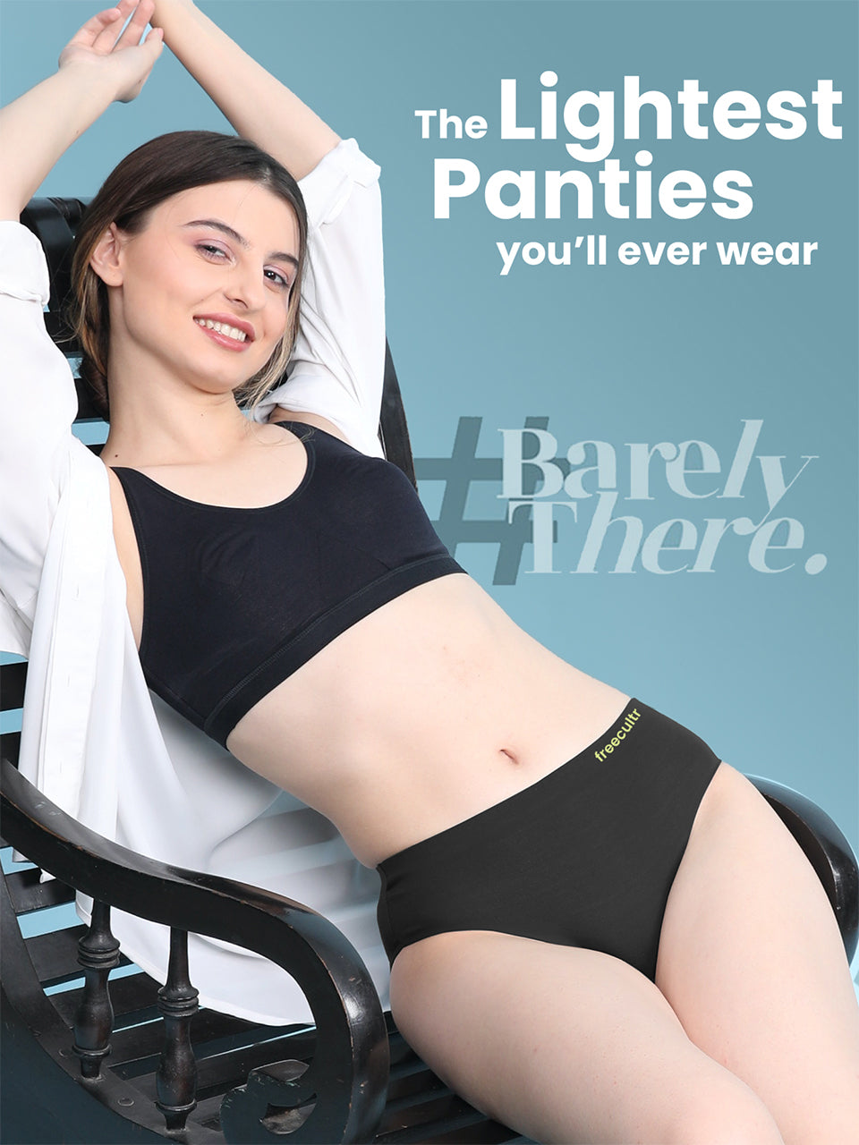 Seamless No Show Micro Modal Hipster panties pack of 2