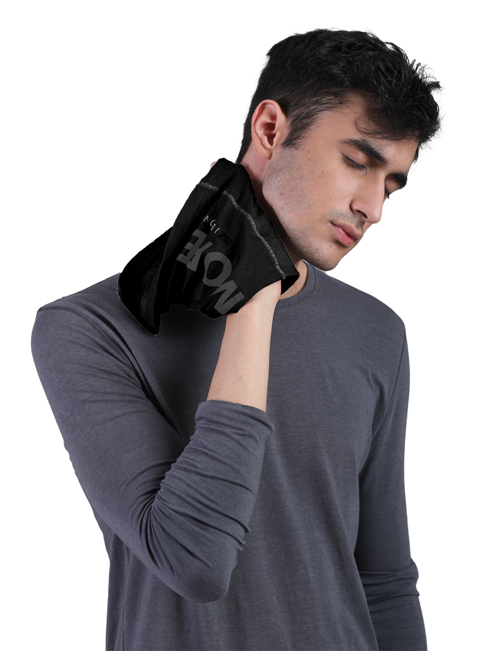 Unisex Organic Bandana Masks - Printed (Pack of 1) Free