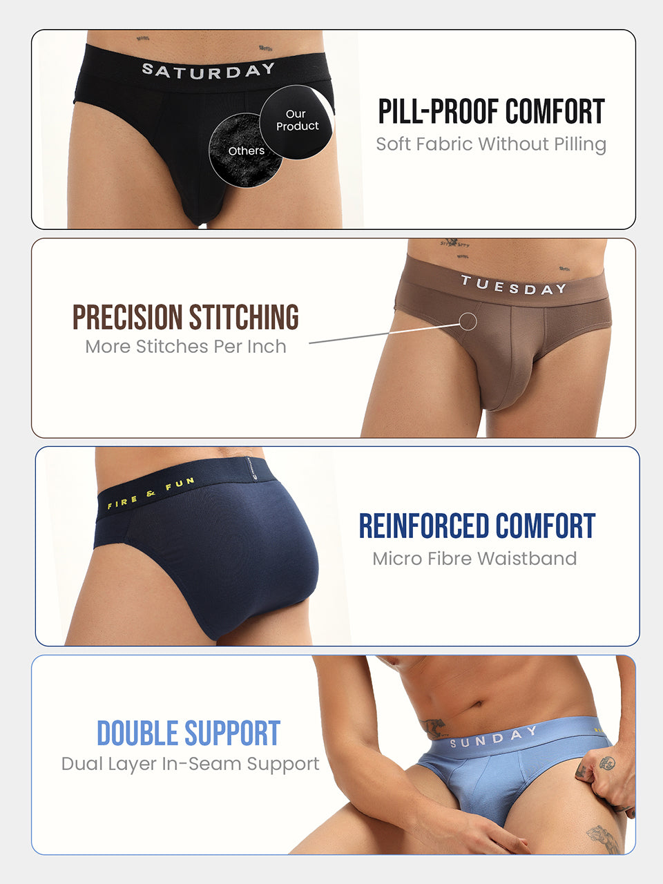 Everyday Expression | Couple Combo (Briefs & Boyshorts)