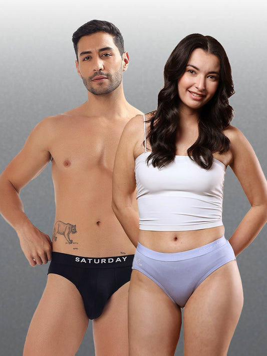 Everyday Expression | Couple Combo (Briefs & Hipsters)
