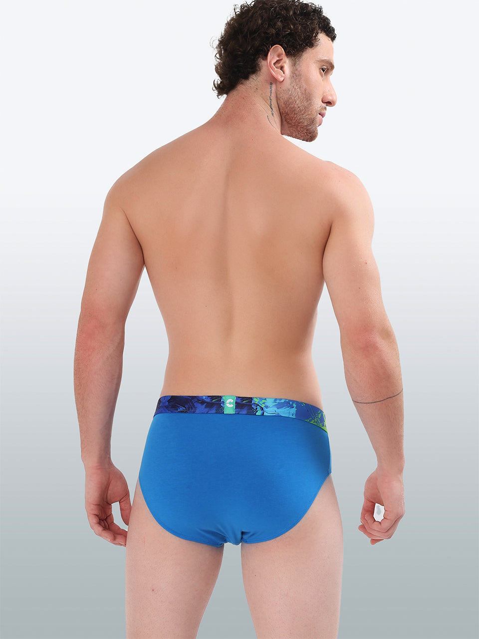 Men's Cotton Abstract Waistband Brief – Pack of 1