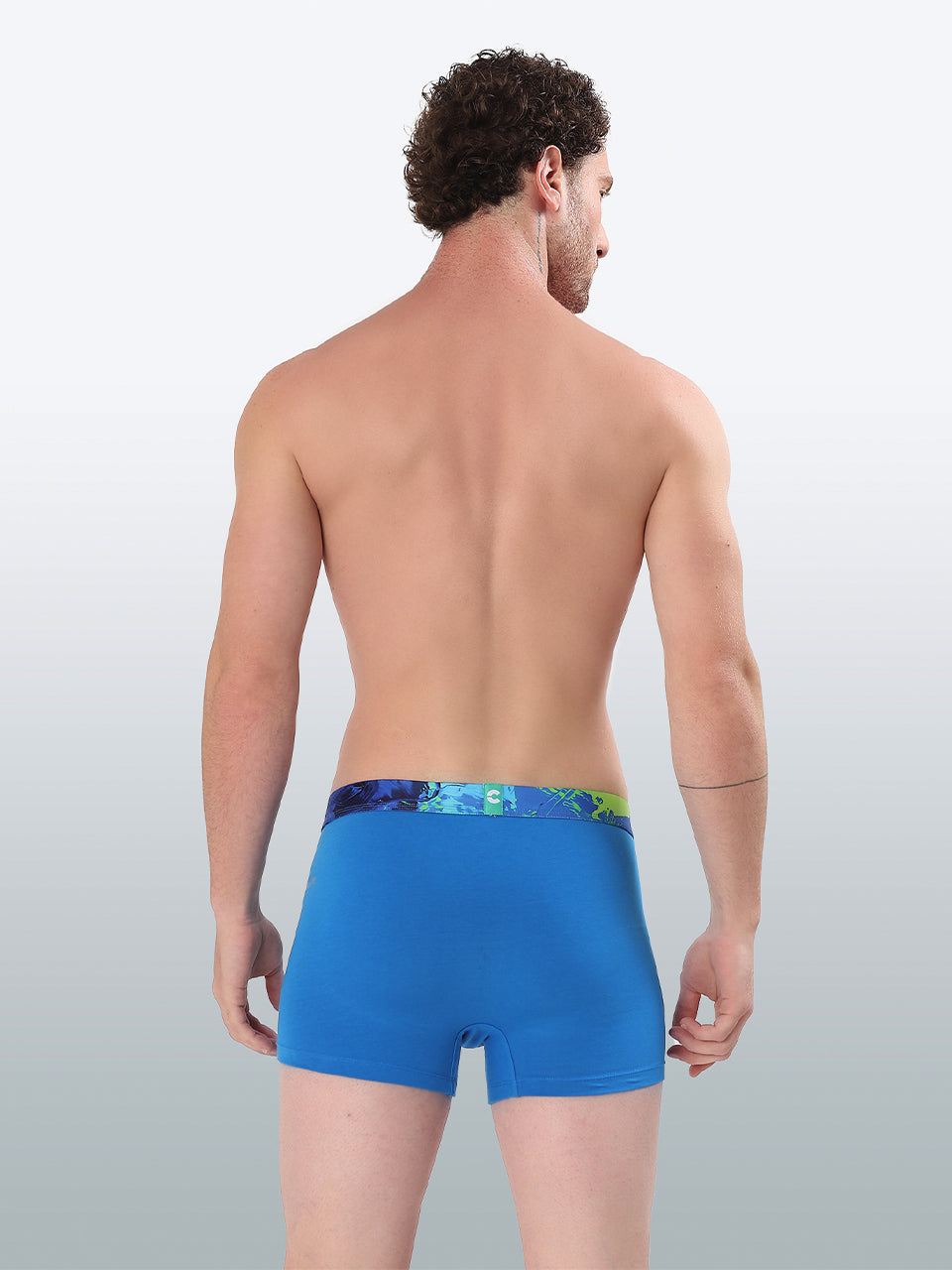 Men's Cotton Abstract Waistband Trunk – Pack of 3