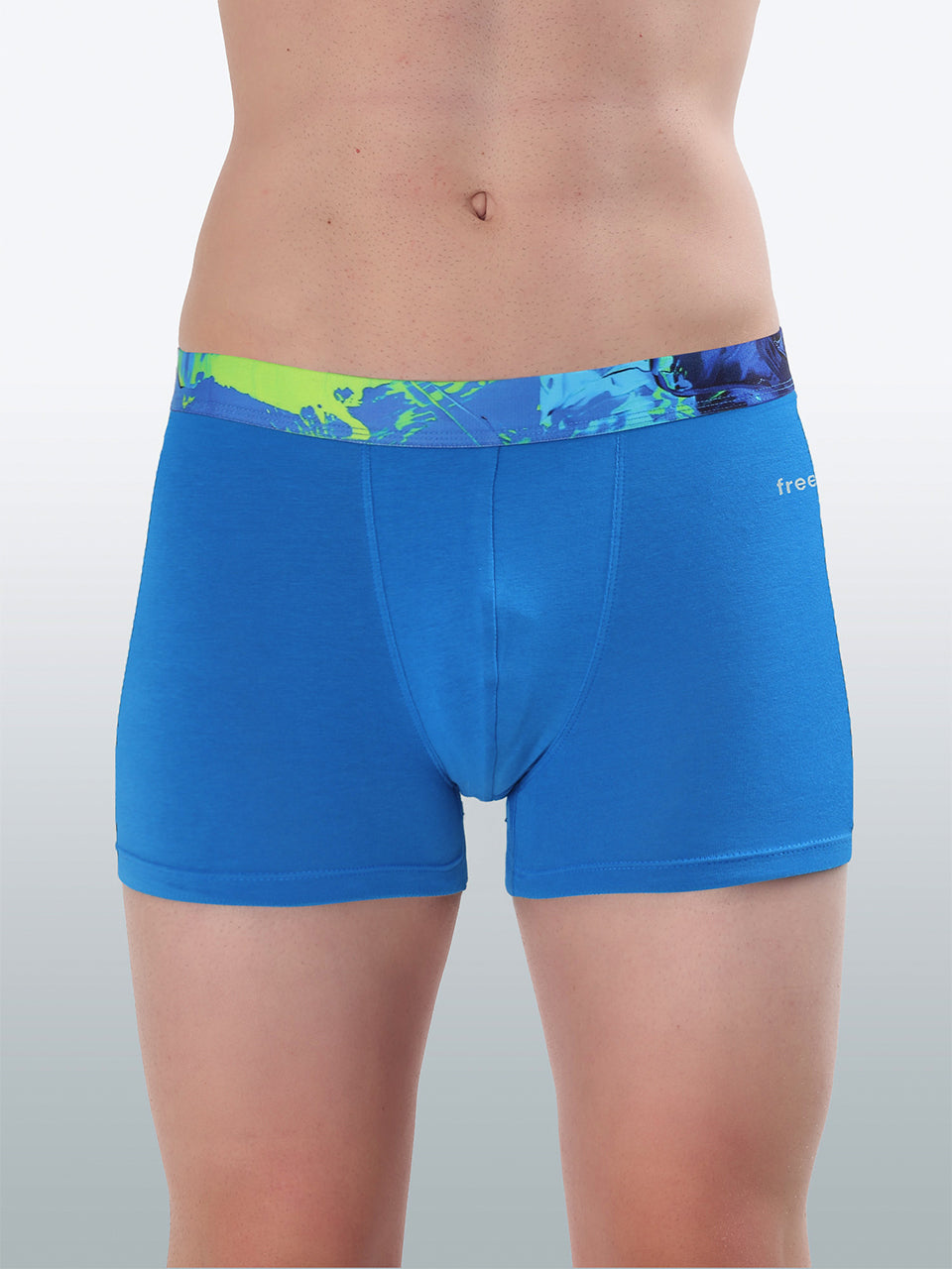 Men's Cotton Abstract Waistband Trunk – Pack of 2