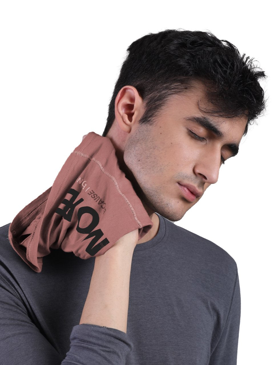 Unisex Organic Bandana Masks - Printed (Pack of 1) Free