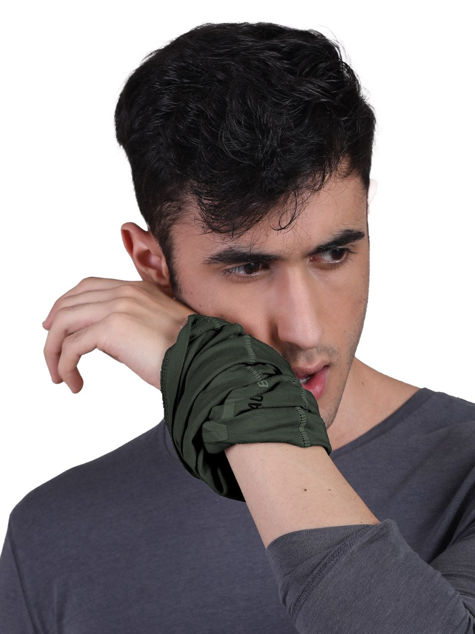 Unisex Organic Bandana Masks - Printed (Pack of 1) Free
