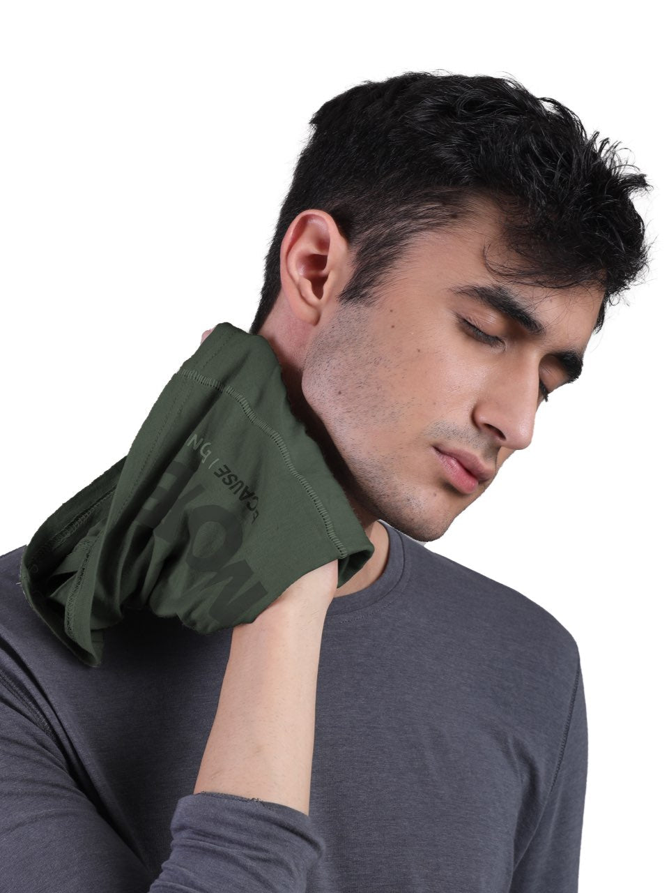 Unisex Organic Bandana Masks - Printed (Pack of 1) Free