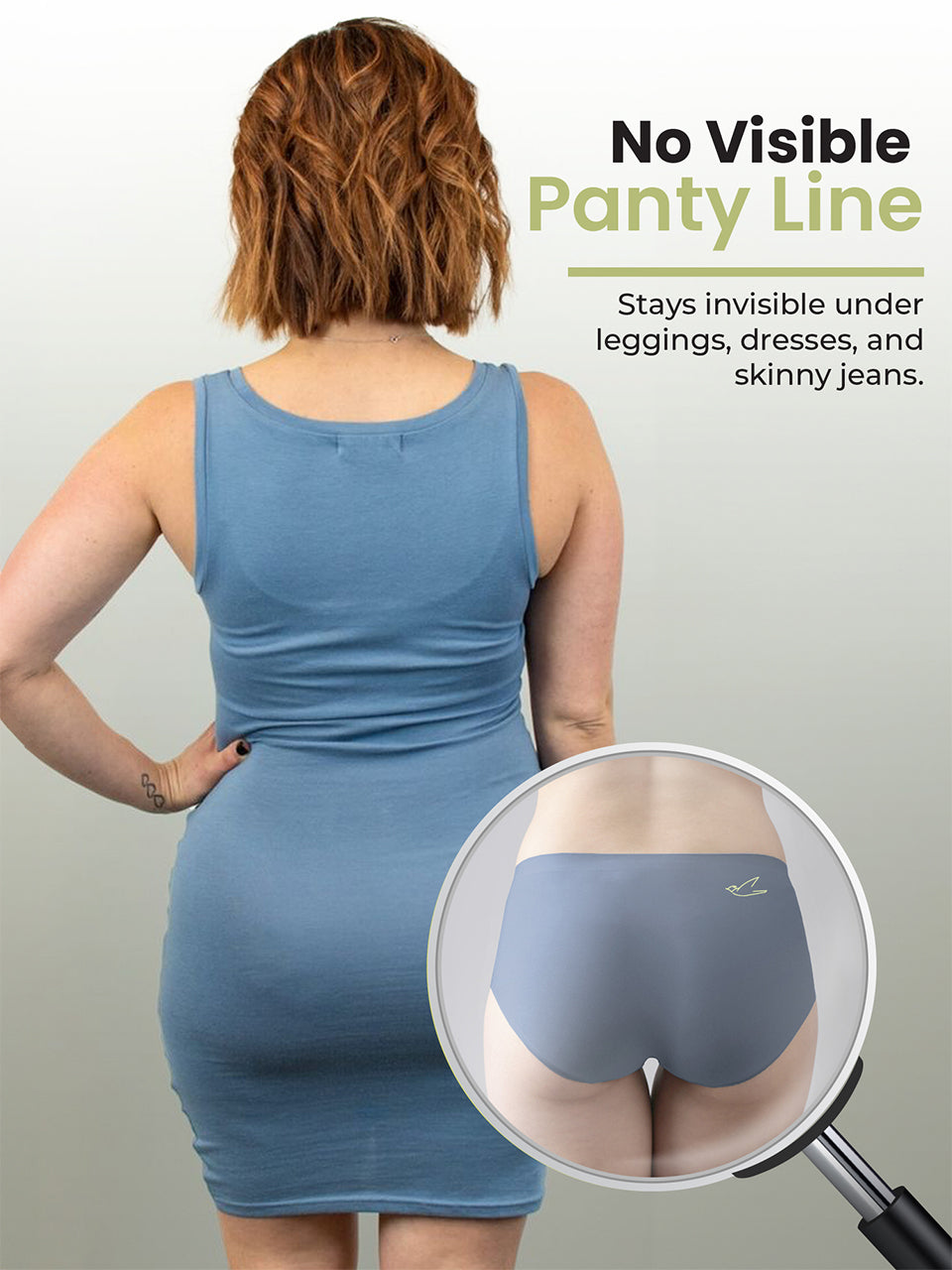 Seamless No Show Micro Modal Hipster panties pack of 2