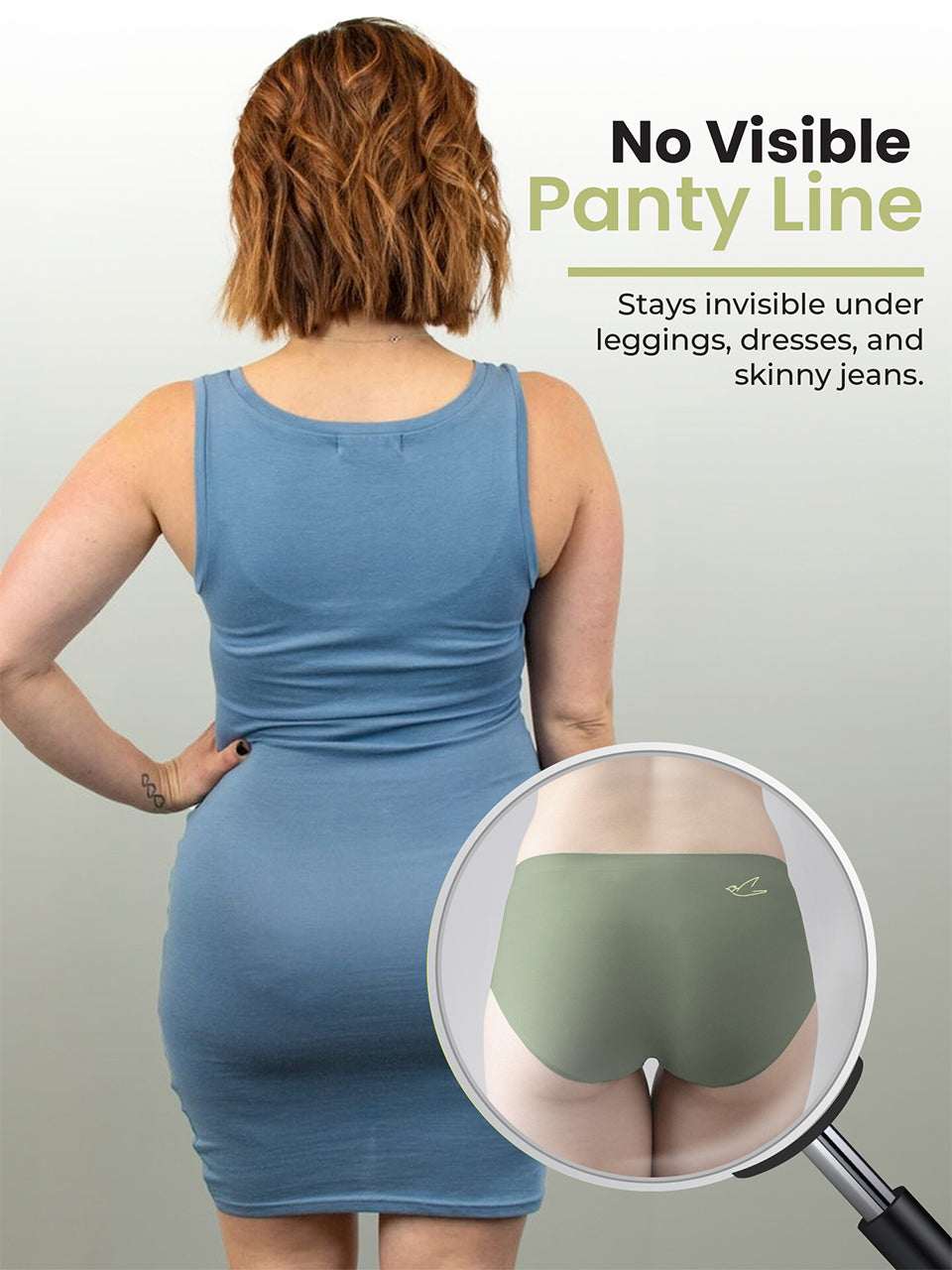 Seamless No Show Micro Modal Hipster panties pack of 2