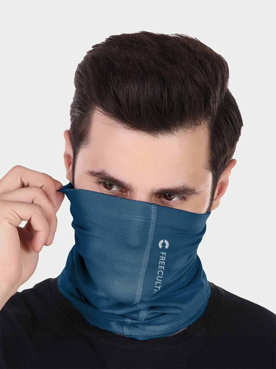 Unisex Bandana Masks - Plain (Pack of 1) Free