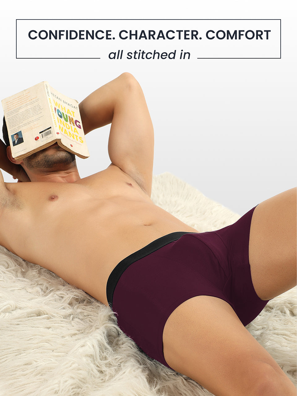 Men's Anti-Bacterial Micro Modal Trunk (Pack of 1)