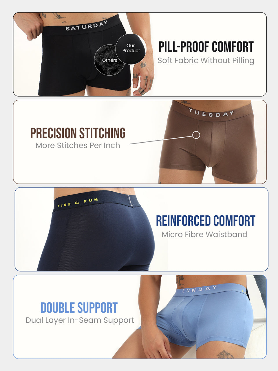 Everyday Expression | Couple Combo (Trunks & Boyshorts)