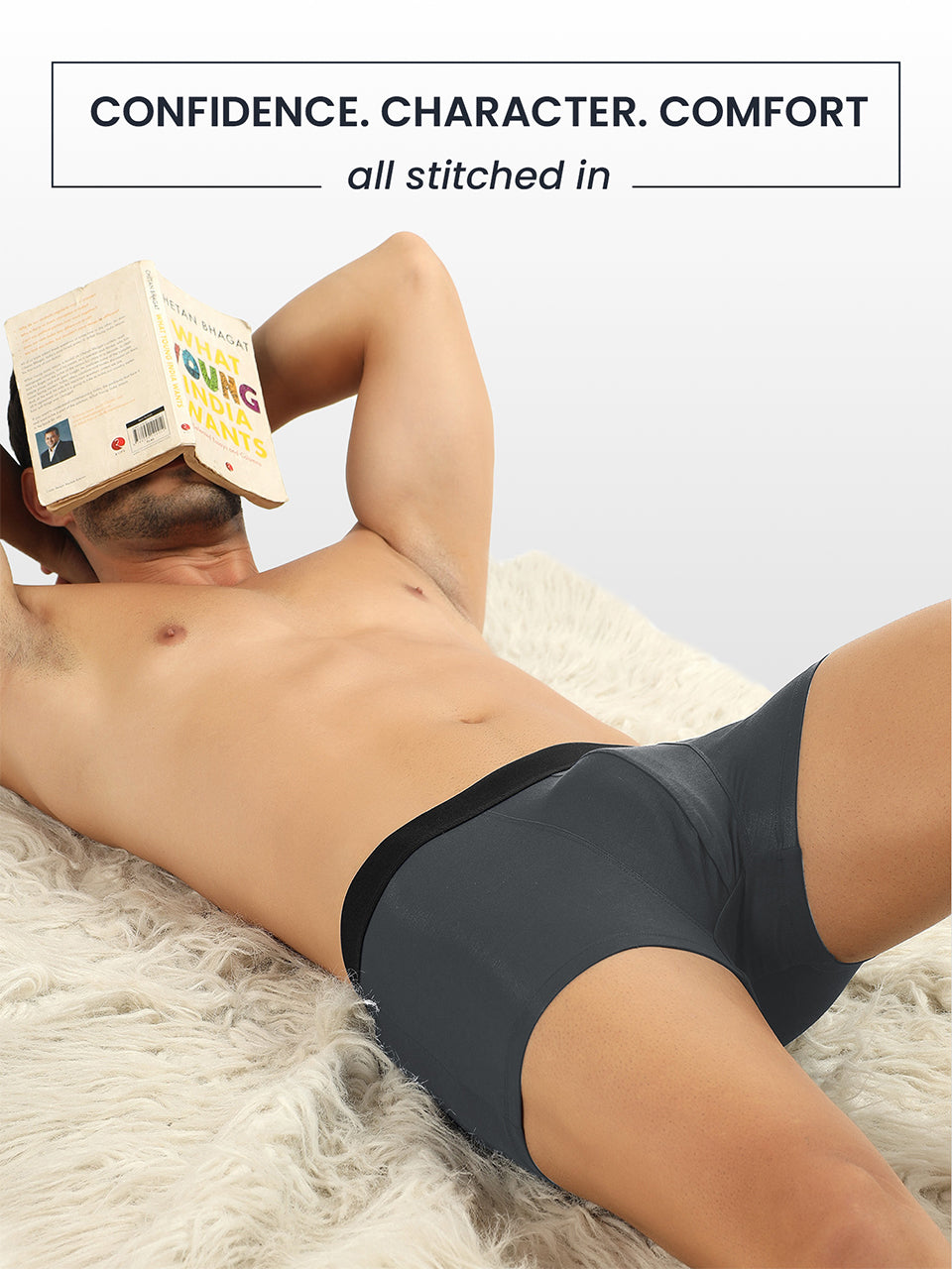 Men's Anti-Bacterial Micro Modal Trunk (Pack of 1)