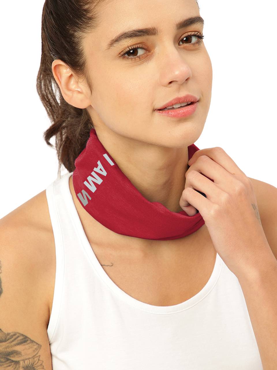 Unisex Organic Bandana Masks - Printed (Pack of 1) Free