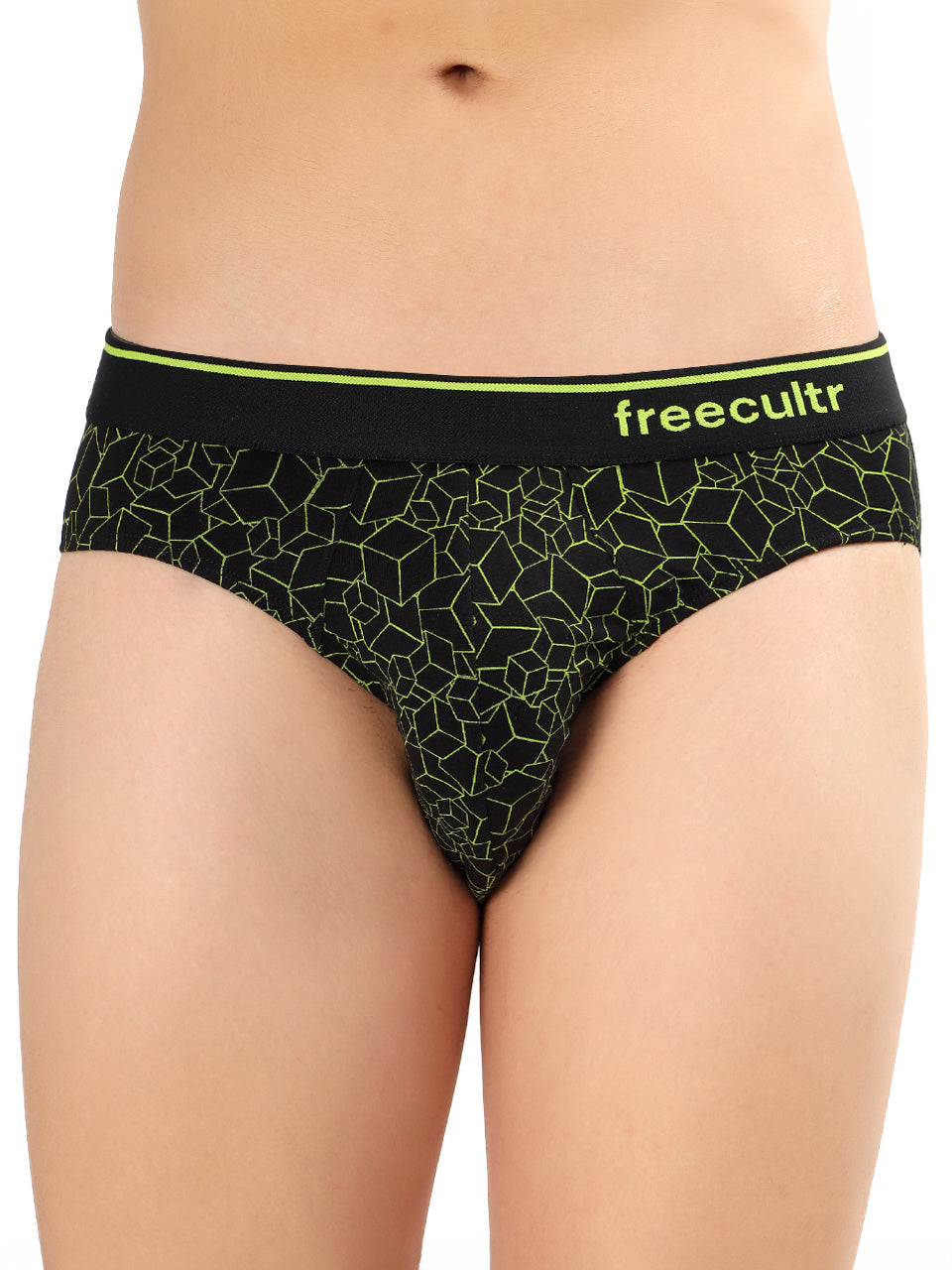 Men's Cotton Printed Briefs (Pack of 3)