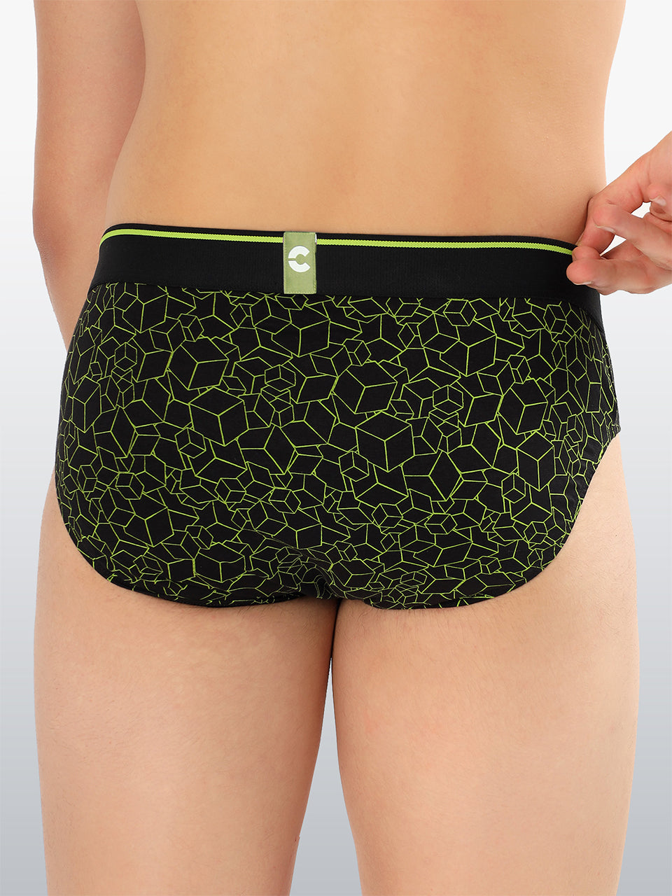 Men's Cotton Printed Briefs (Pack of 1)