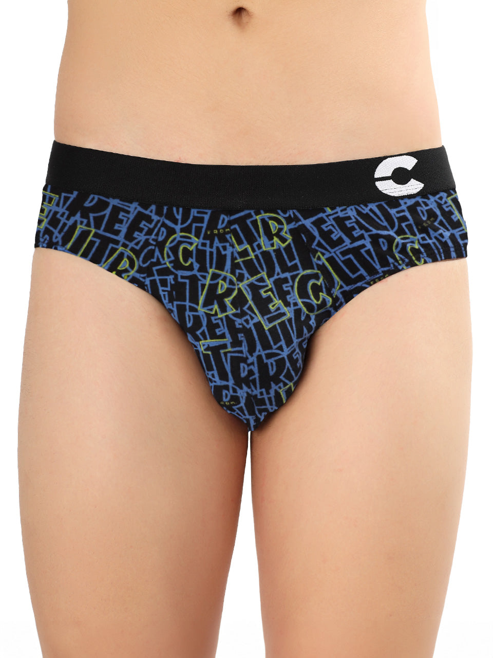 Men's Cotton Printed Briefs (Pack of 1)