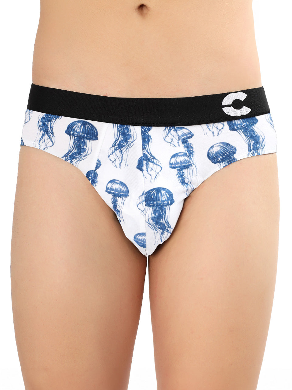 Men's Cotton Printed Briefs (Pack of 2)