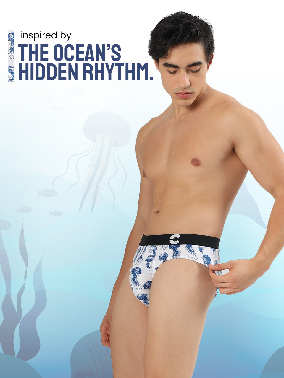 Men's Cotton Printed Briefs (Pack of 3)