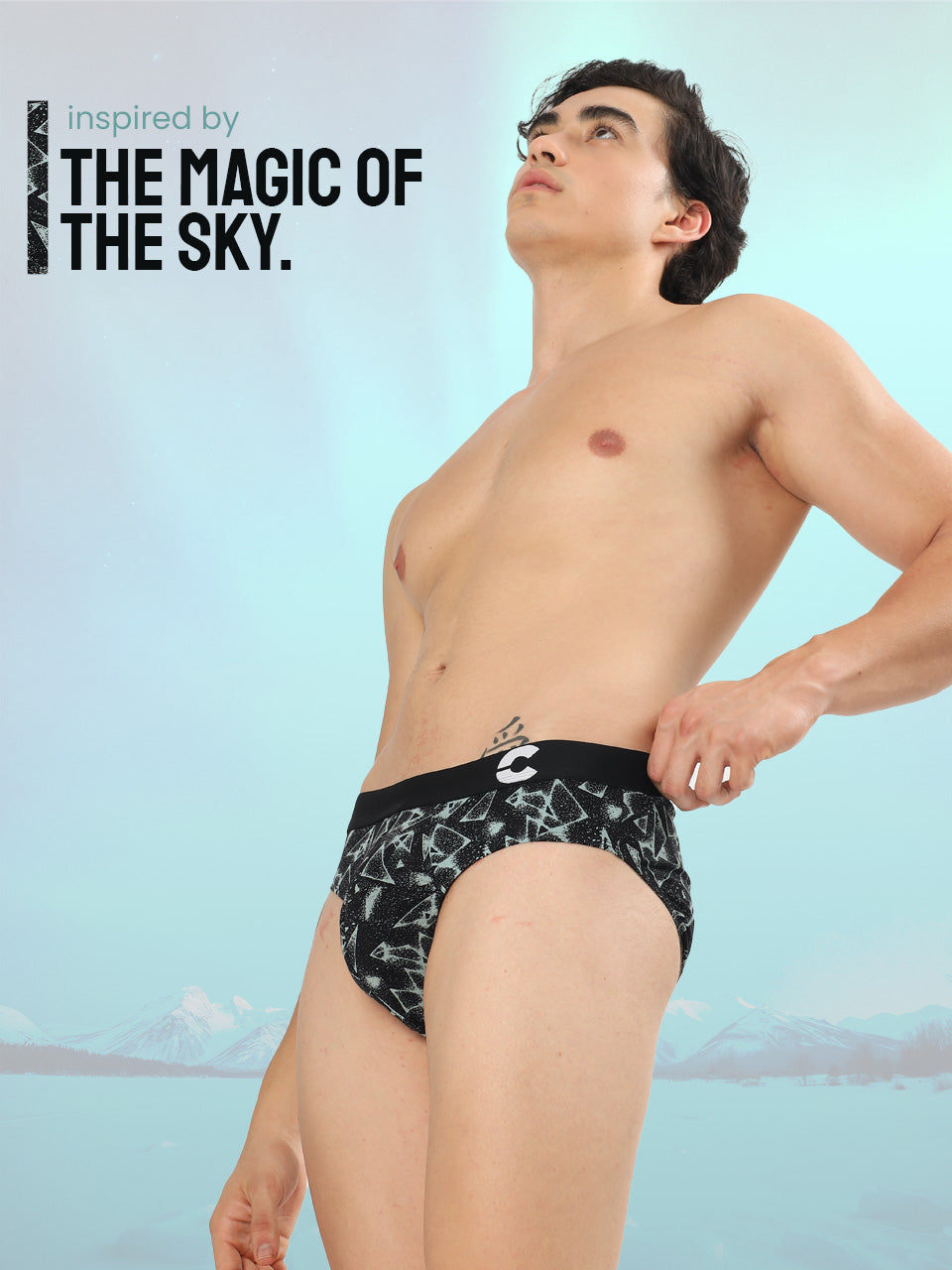 Men's Cotton Printed Briefs (Pack of 3)