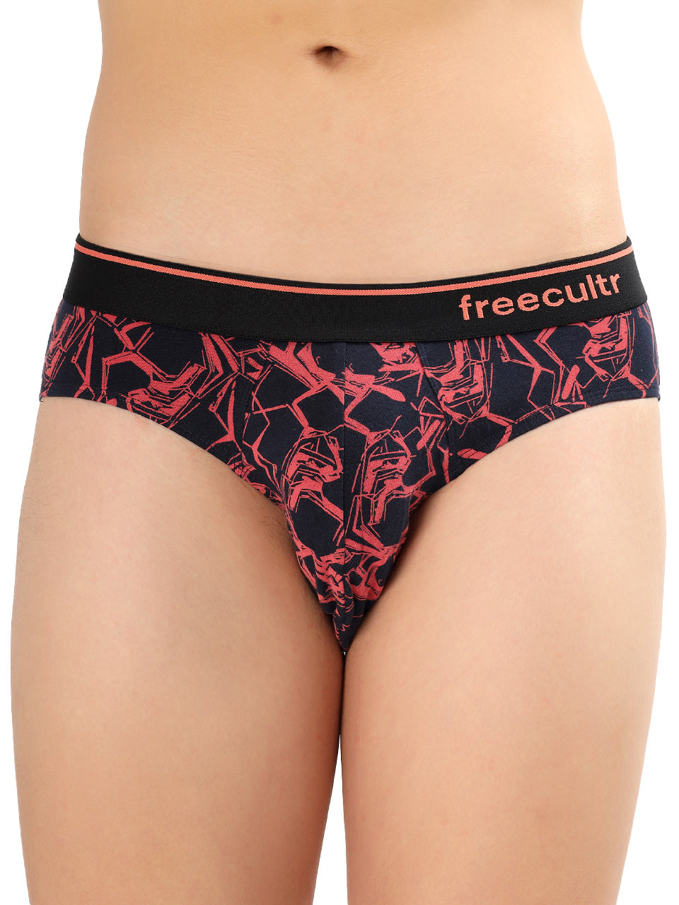 Men's Cotton Printed Briefs (Pack of 1)